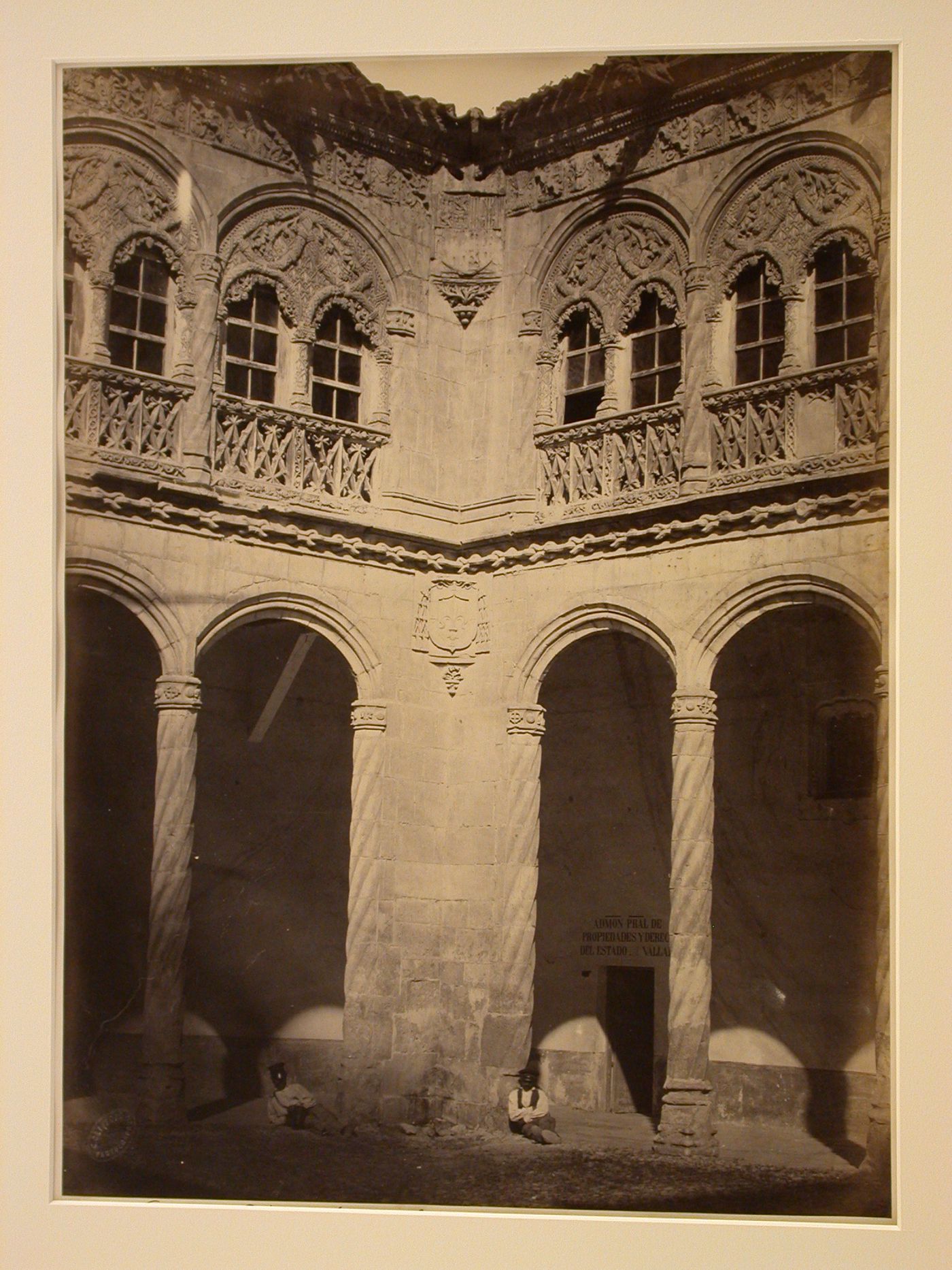 Valladolid, Patio of the Colegiata of San Gregorio