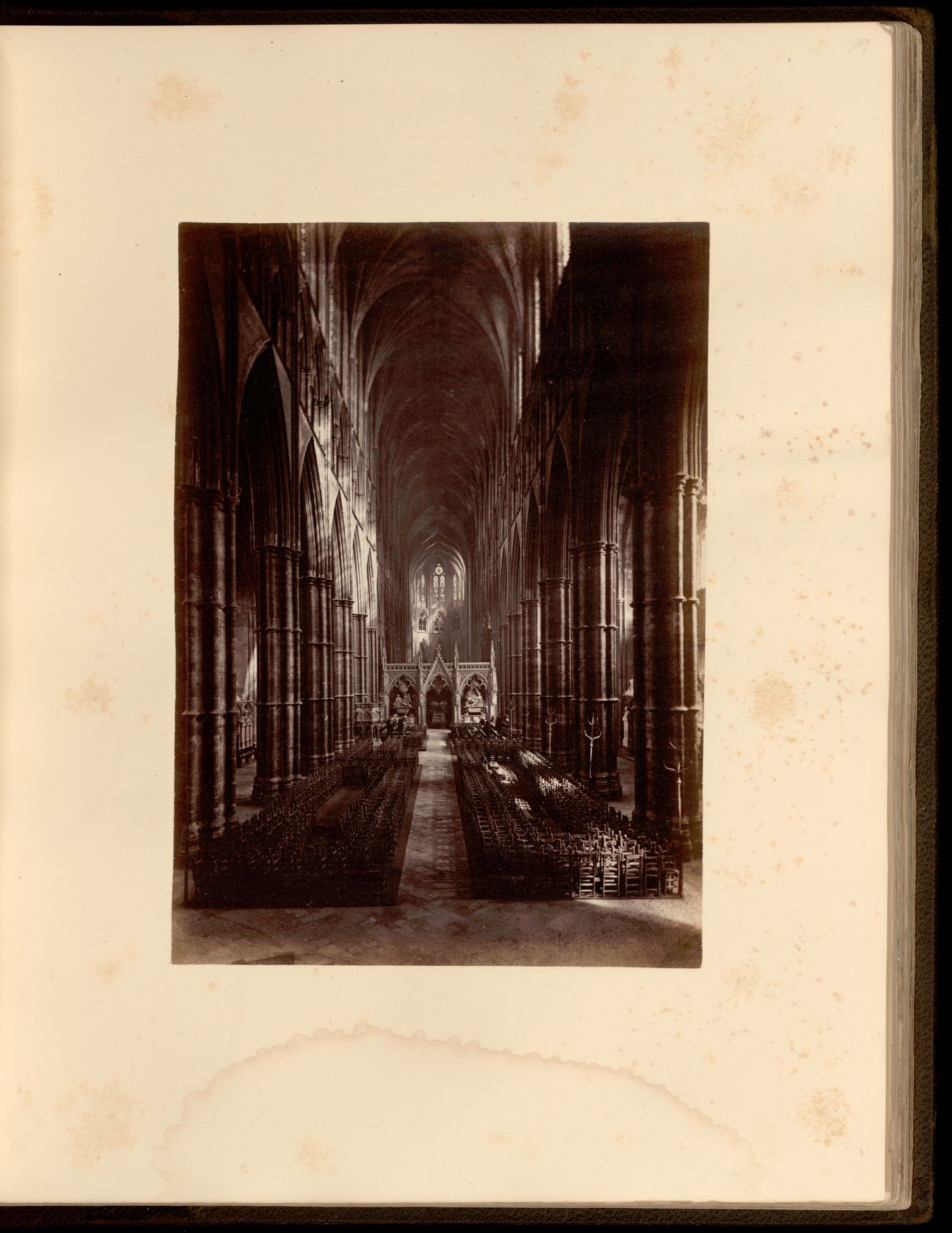 Plate from book ''The Abbey and Palace of Westminster''