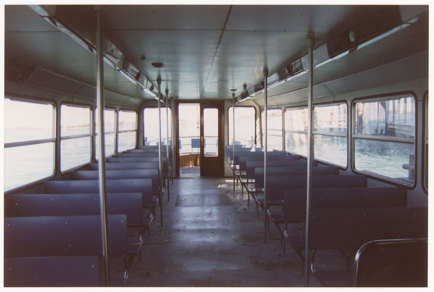 Photograph of a site for the exhibition on James Wines at the Venice Biennale