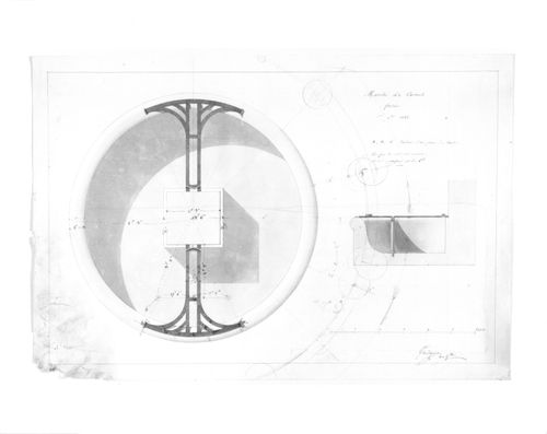 Site plan for Marché des Carmes, Paris