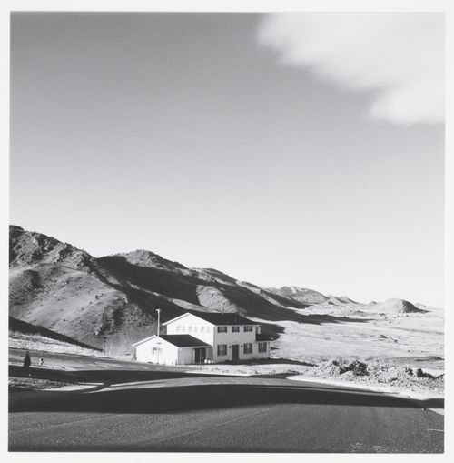 Above Golden: House at edge of foothills, Colorado