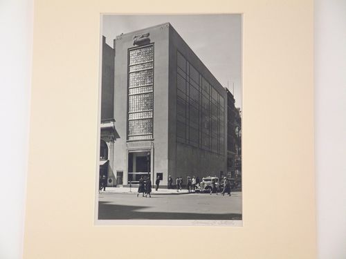 Exterior view of Steuben Glass Building, New York City, New York