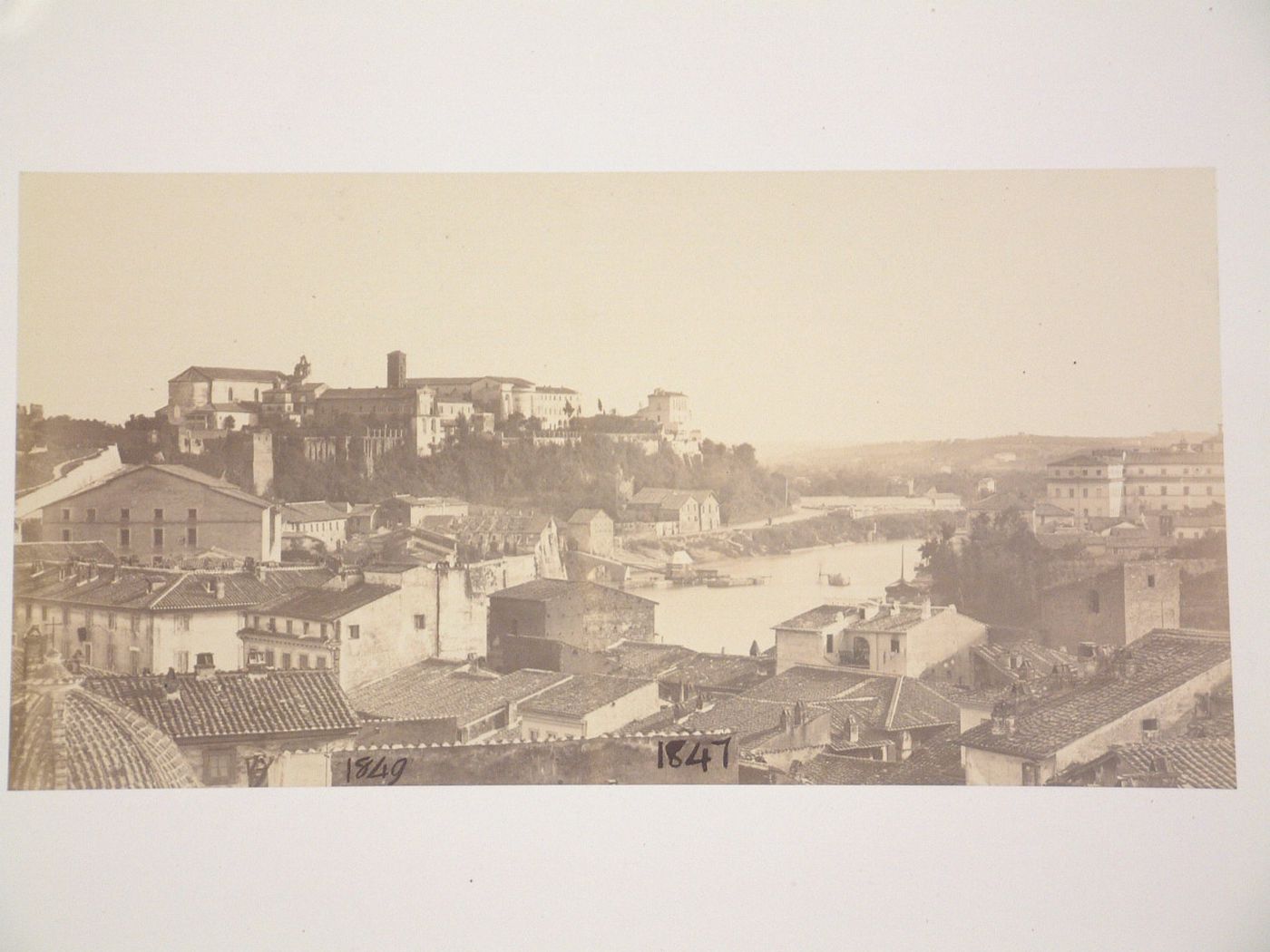 View of the Arentine from the Tarpeian Rock, Rome, Italy
