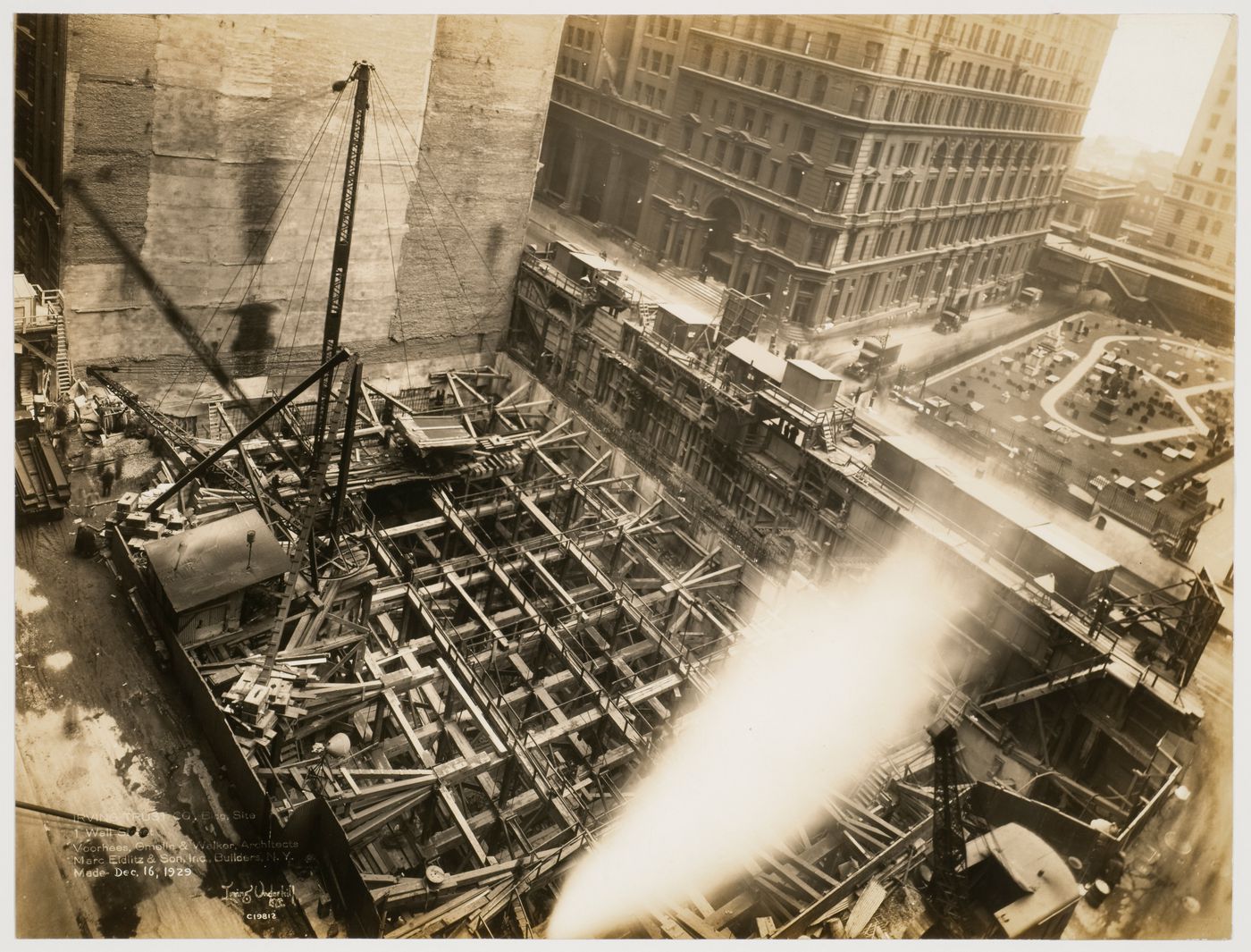 Irving Trust Company Building Site, 1 Wall Street, New York City