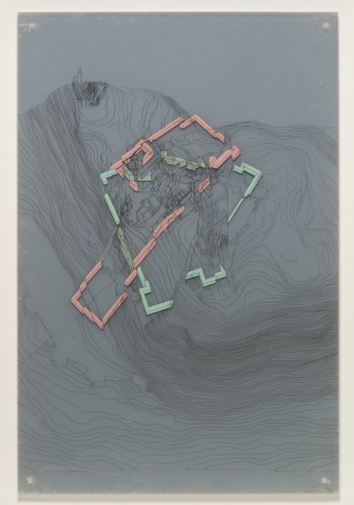 Axonometric for "Moving Arrows, Eros, and Other Errors"