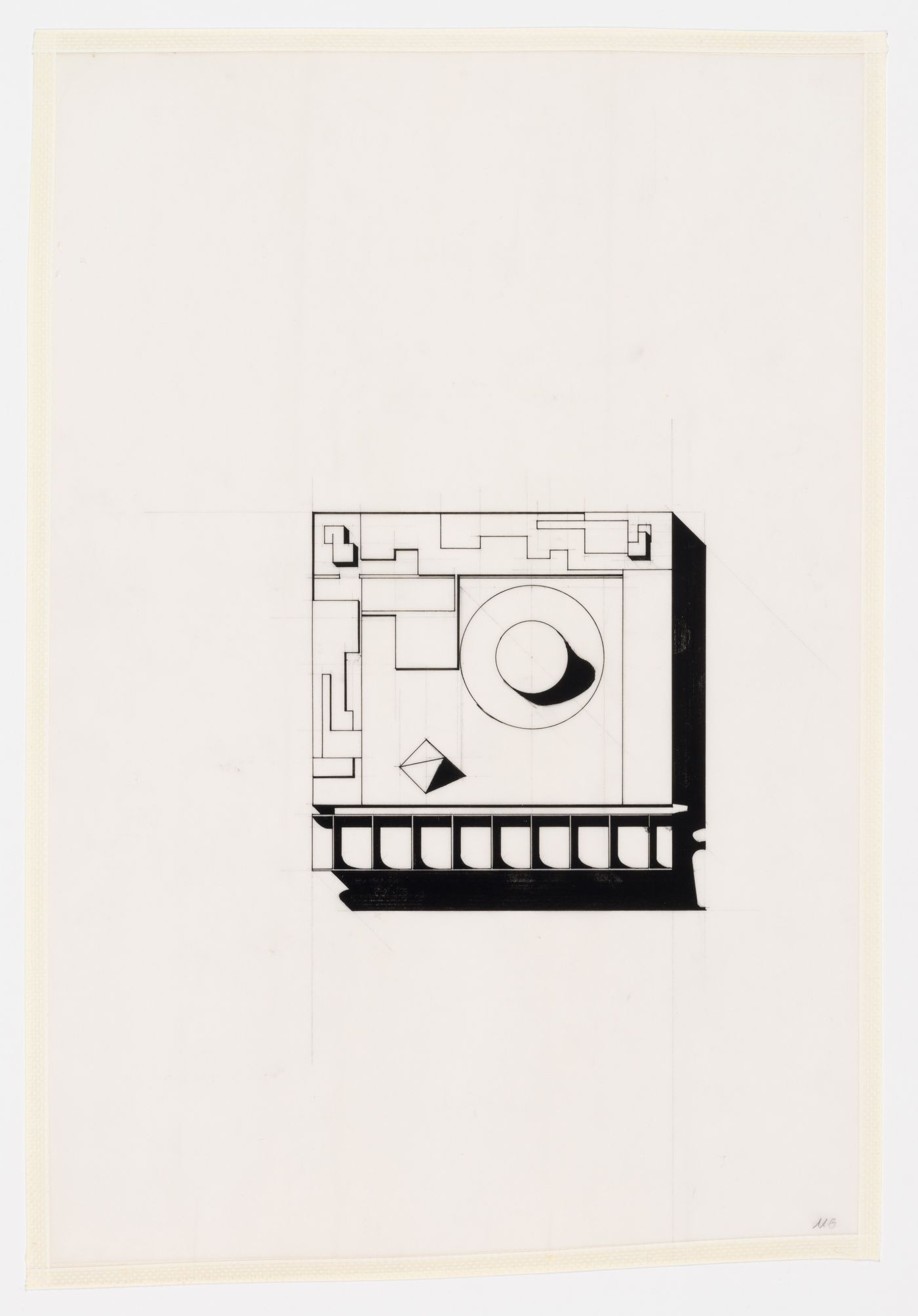 Plan for the Assembly in sector 1 in Chandigarh, India