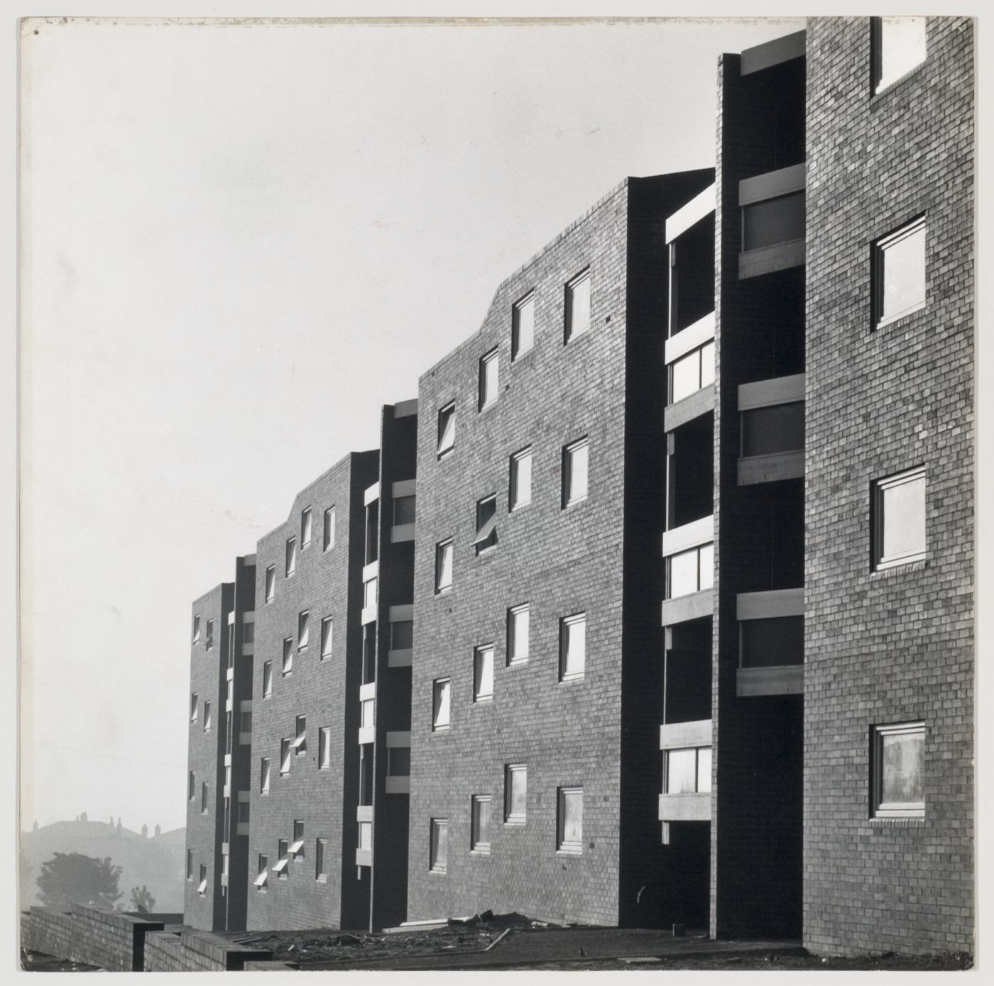 Housing redevelopment in Avenham, Preston, England