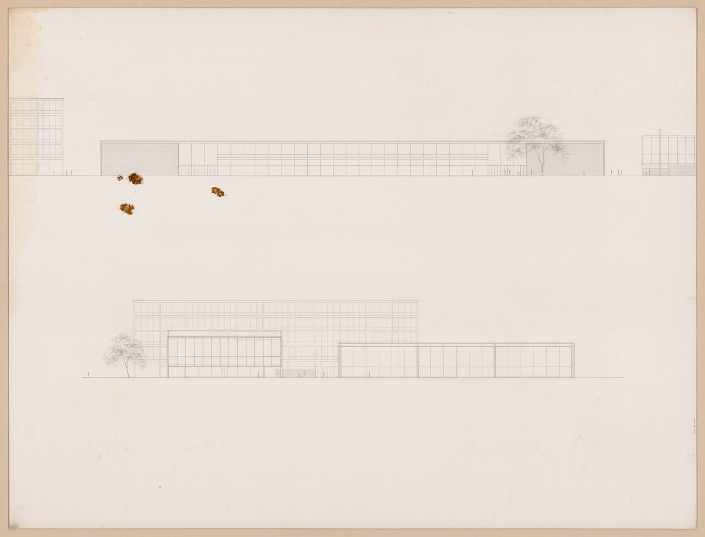 IIT graduate thesis: Elevations for a surburban shopping centre