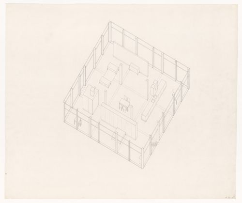 Axonometric for Texas House 5