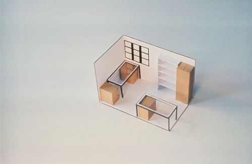 McAppy: view of a model for the interior of a portable enclosure ("Terrapin") for a timekeeper/checker