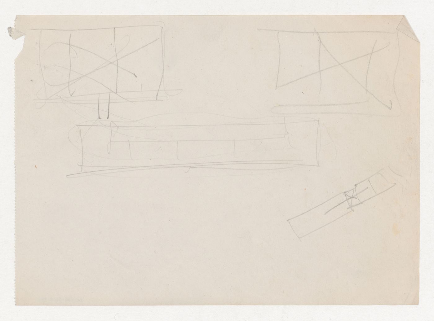 Unidentified conceptual sketches for Illinois Institute of Technology
