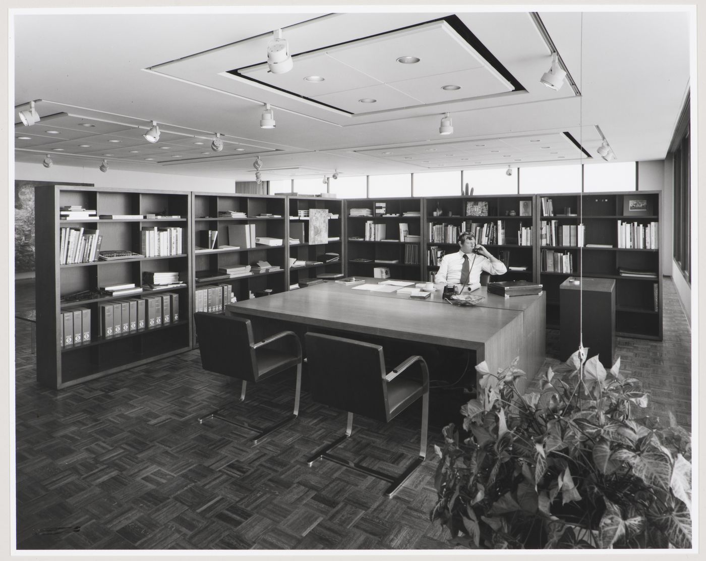 View of the Ridgway Office and Gene Summers