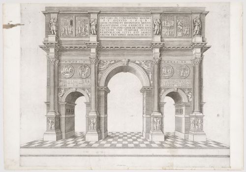 Perspective of the Arch of Constantine, Rome