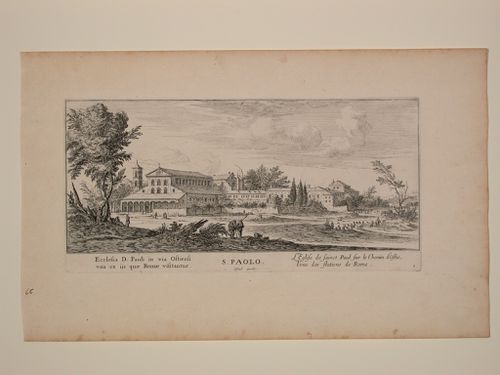 A view of San Paolo, Rome