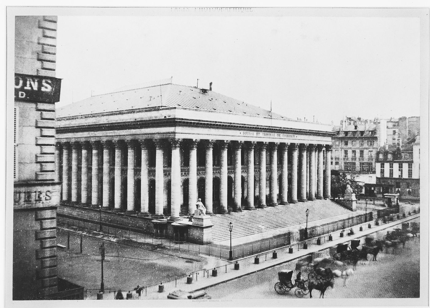 Palais de la Bourse and Brogniart Arch, Paris, France