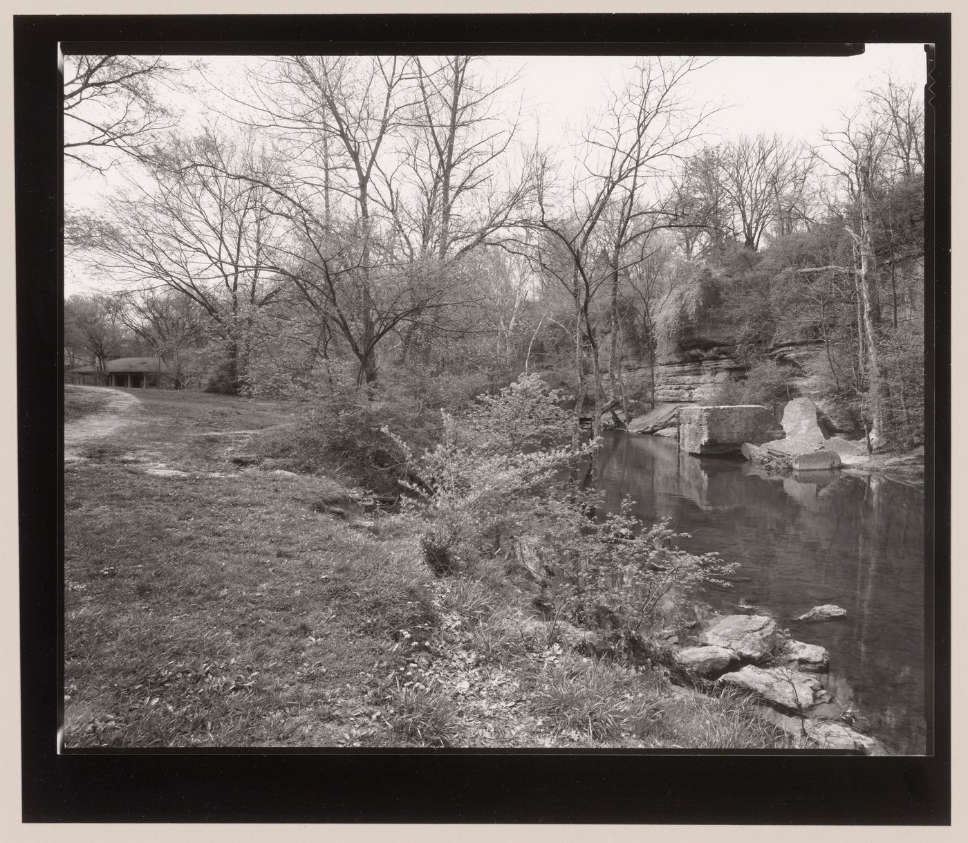 The big rock, Cherokee Park, Louisville, Kentucky