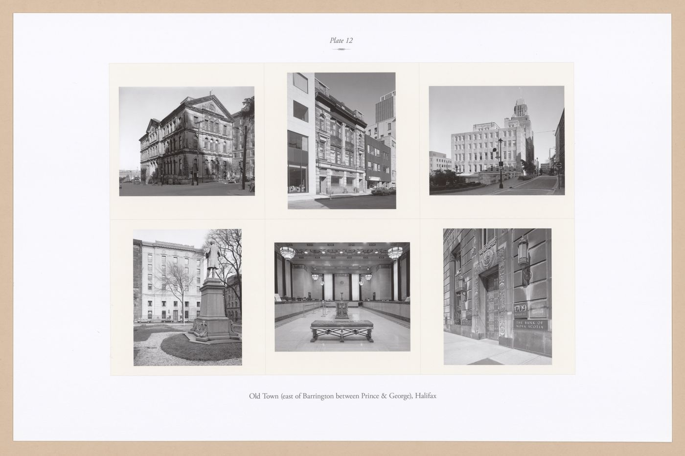Plate 12: Old Town, Halifax (1 of 3), from the portfolio, A Nova Scotia Archive