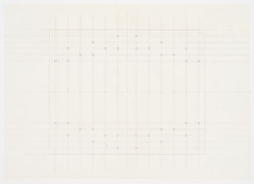 Ceiling plan, Galaxy Toyama Gymnasium, Imizu, Toyama, Japan