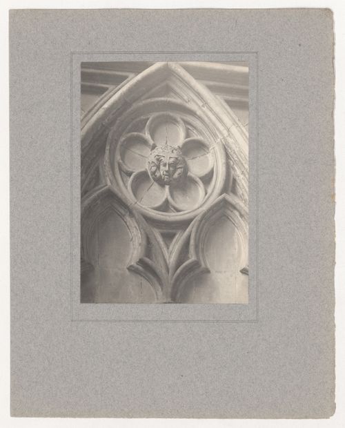 Plate from portfolio ''York Minster Chapter House''