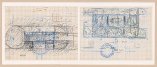 Conceptual sketches for House in an Indiana Cornfield