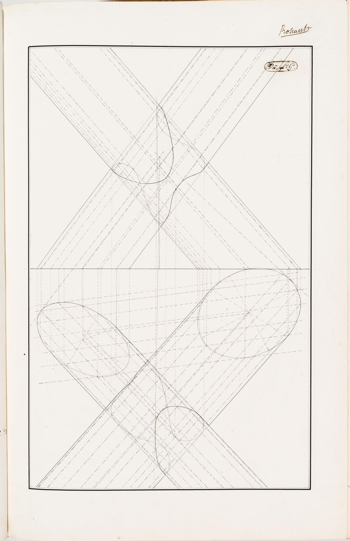 Intersecting cylinders: two geometry exercises