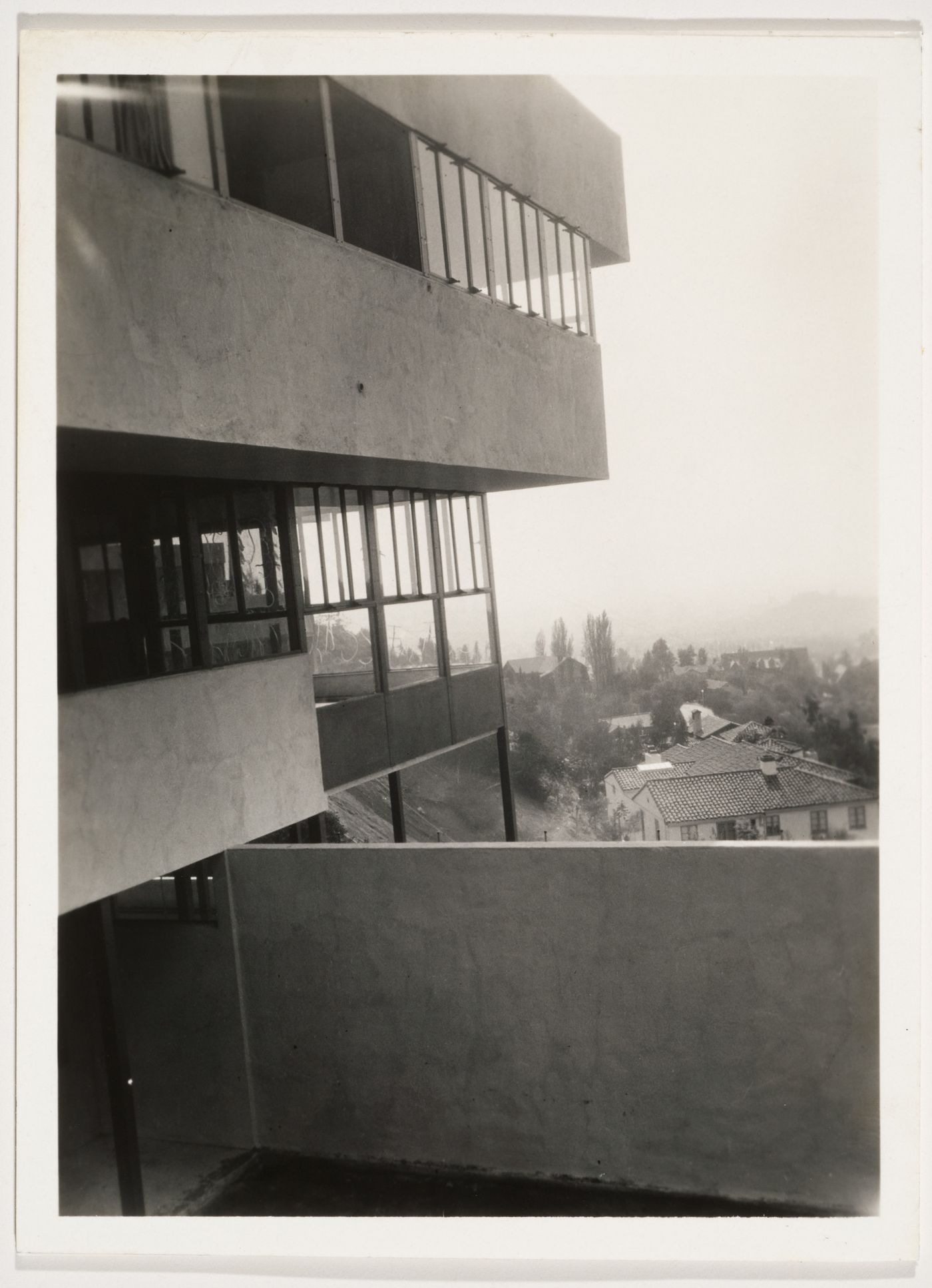 The Lovell Health House under construction, Los Angeles, California