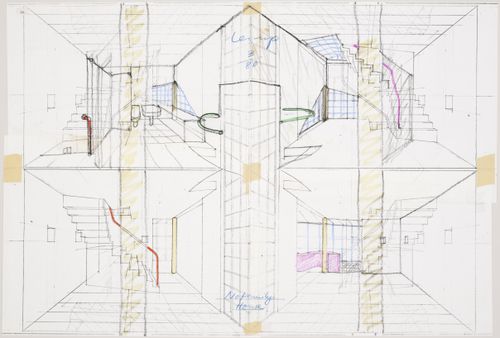 The Nofamily House - mock up interior perspective
