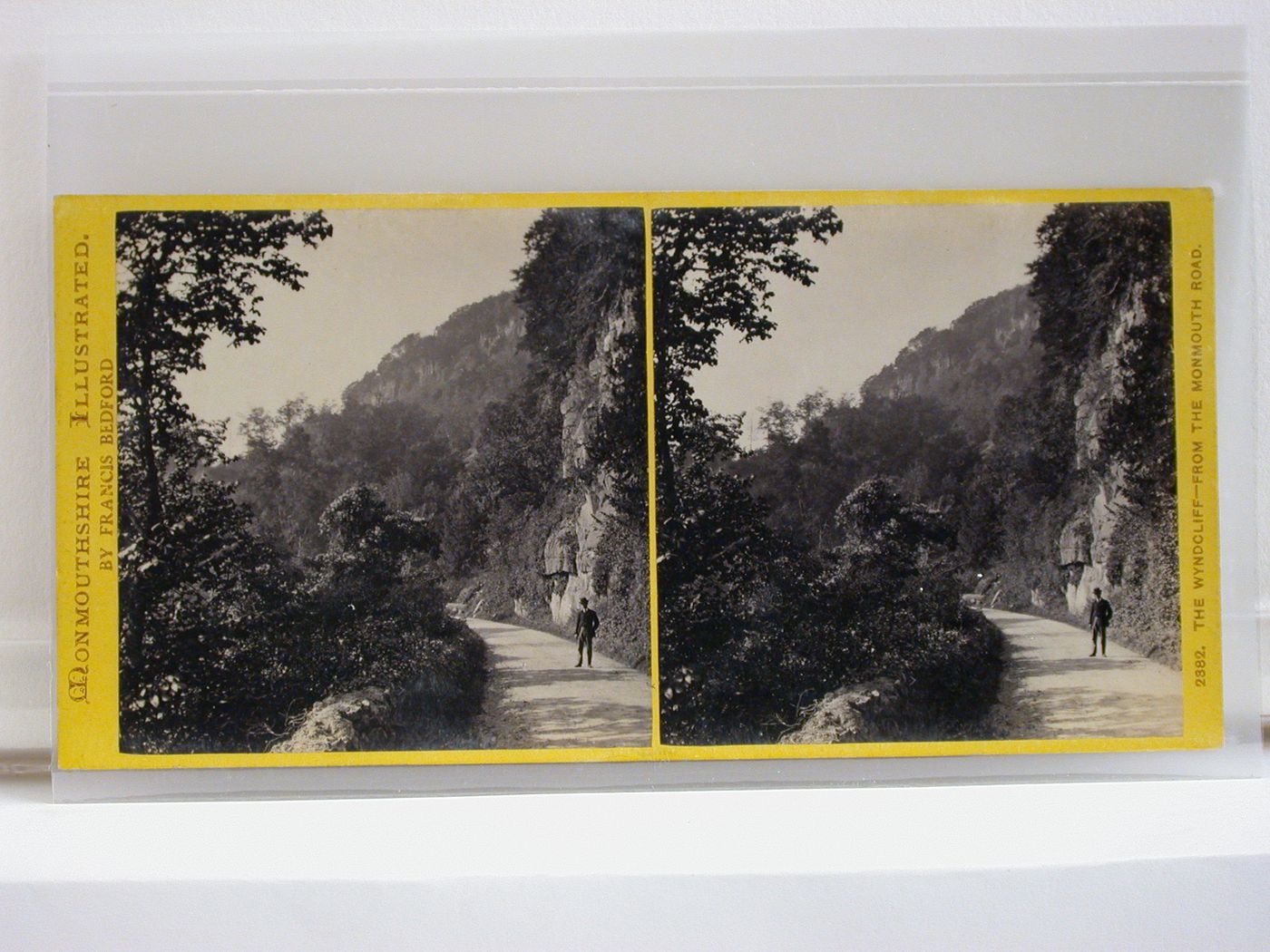 Monmouthshire Illustrated. The Wyndcliff - from the Monmouth Road