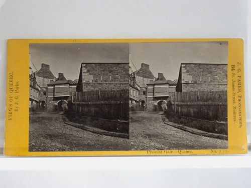 Stereoview of Québec City