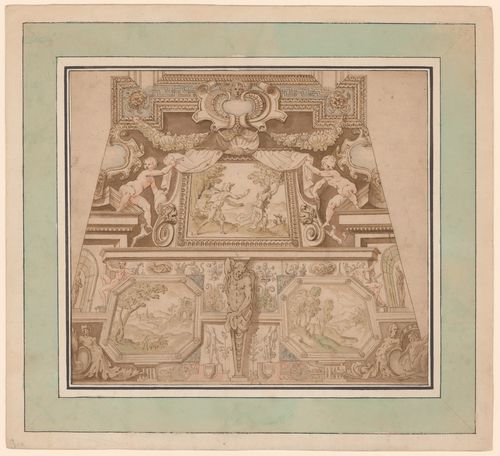 Ceiling design with Apollo and Daphne