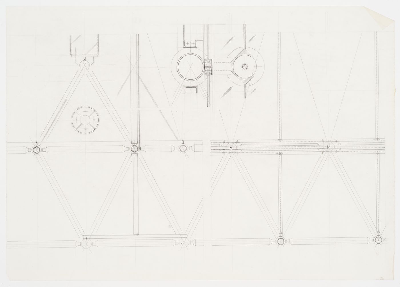 Details of trusses, Galaxy Toyama Gymnasium, Imizu, Toyama, Japan