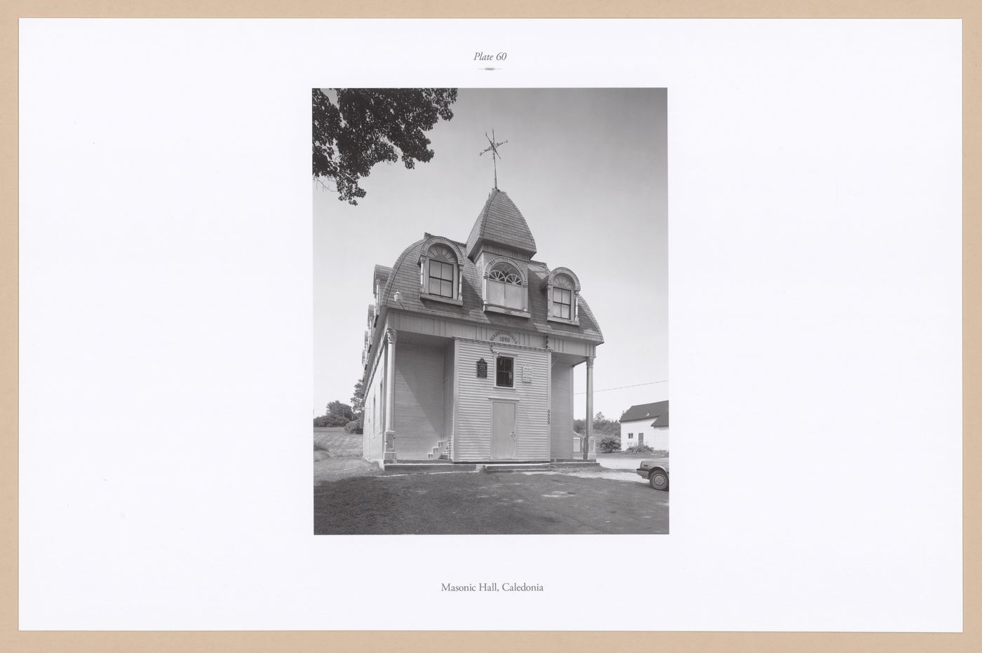 Plate 60: Masonic Hall, Caledonia, from the portfolio, A Nova Scotia Archive