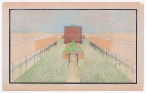 Perspective for Centro Civico Commerciale PEEP a Farnesiana di Piacenza