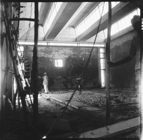 Negative of interior at Punjab Agricultural University in Ludhiana, India