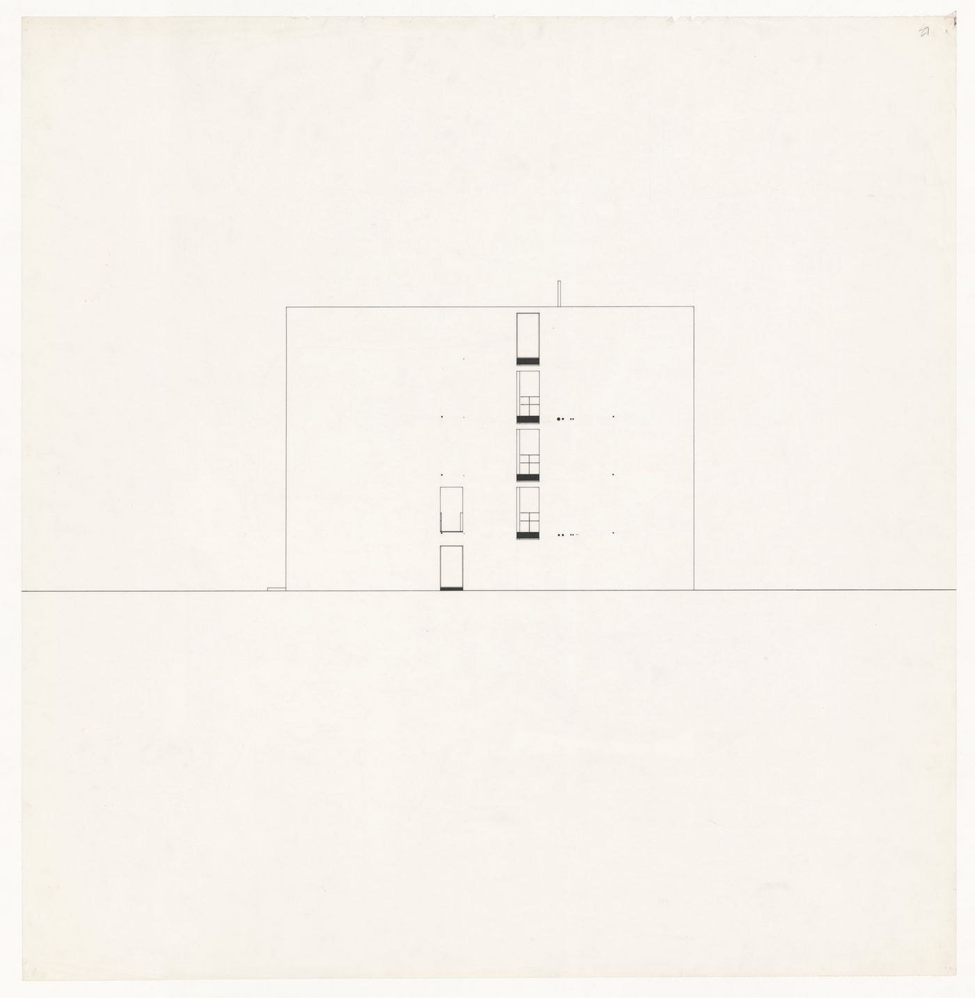 Elevation for Wall House 1