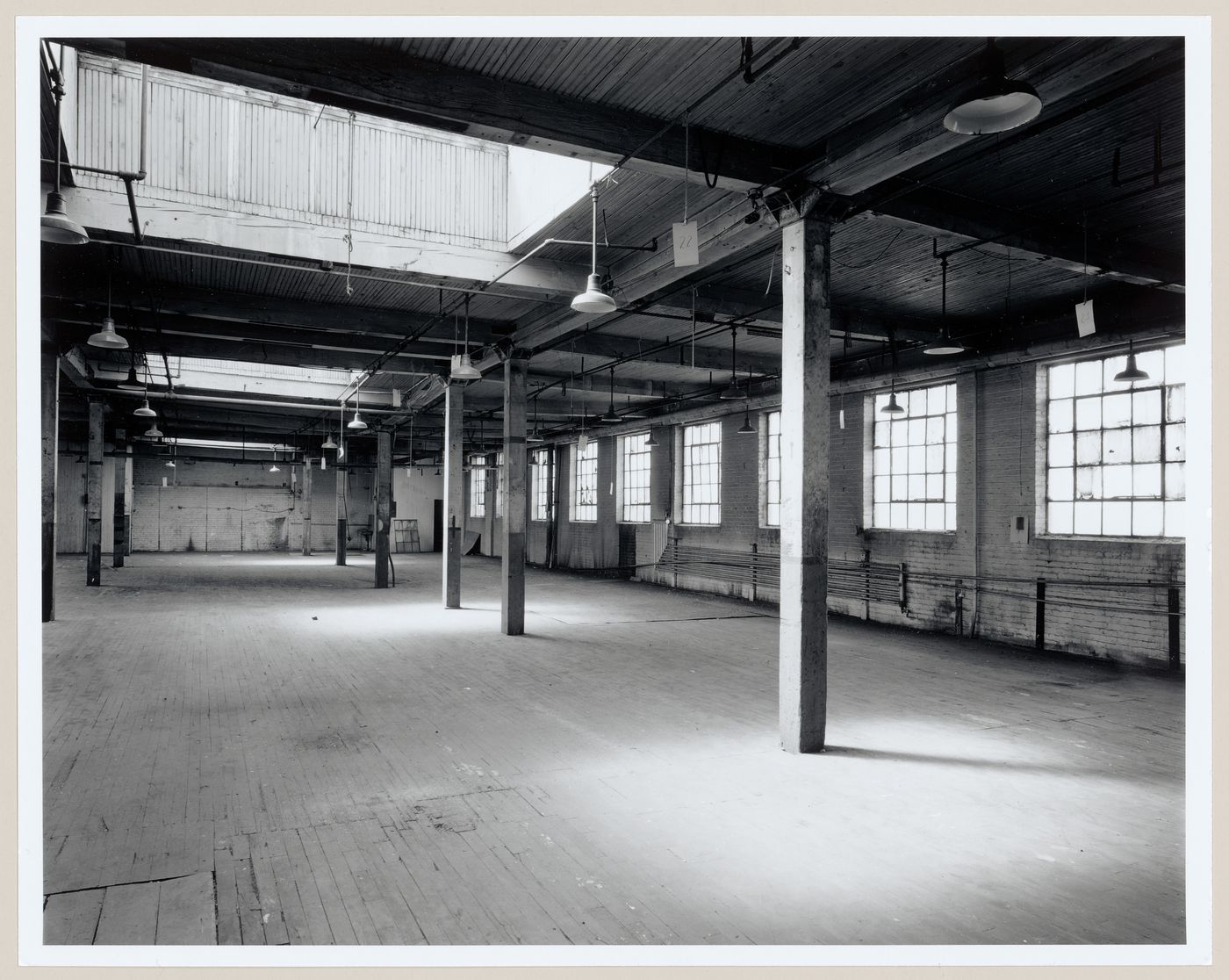 Interior view of the third floor of the Dominion Tool Building, Montréal, Québec