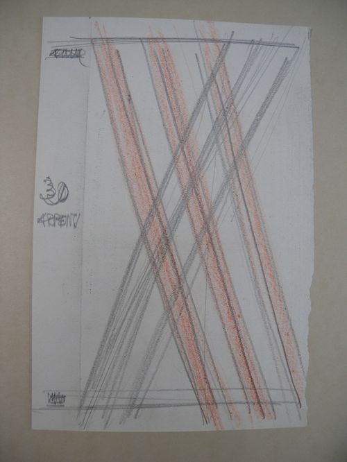 Étude pour la reliure du roman "30 arpents" par Ringuet publié en 1938