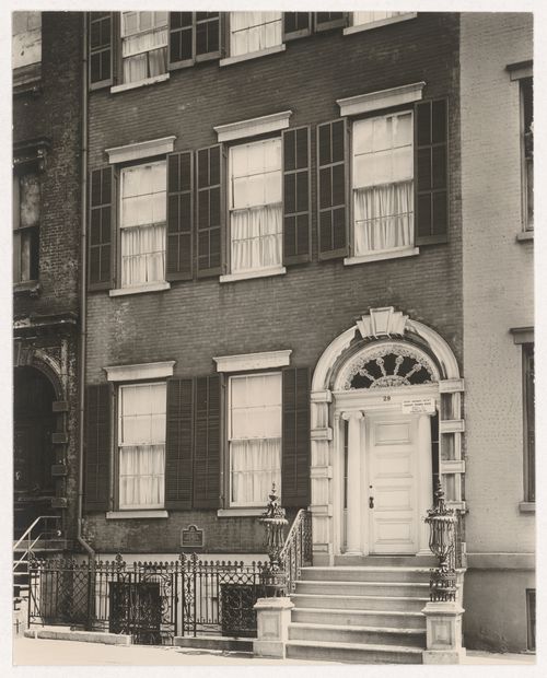 View of Tredwell House at 29 E. 4th, New York City, New York