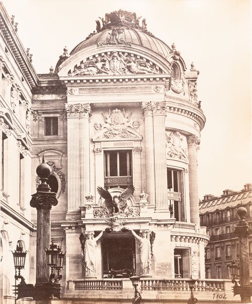 Plate from album ''Buildings, parks and streets of Paris, Versailles and environs, France''