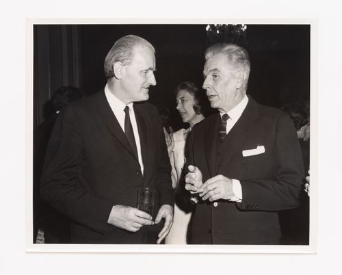 Photograph of Amancio Williams and Reginald Malcolmson