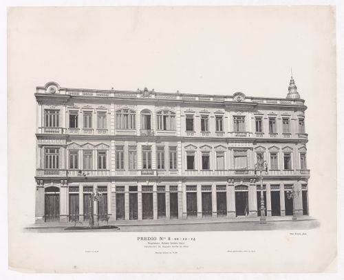 Plate from portfolio ''Avenida Central''