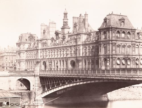 Plate from album ''Buildings, parks and streets of Paris, Versailles and environs, France''