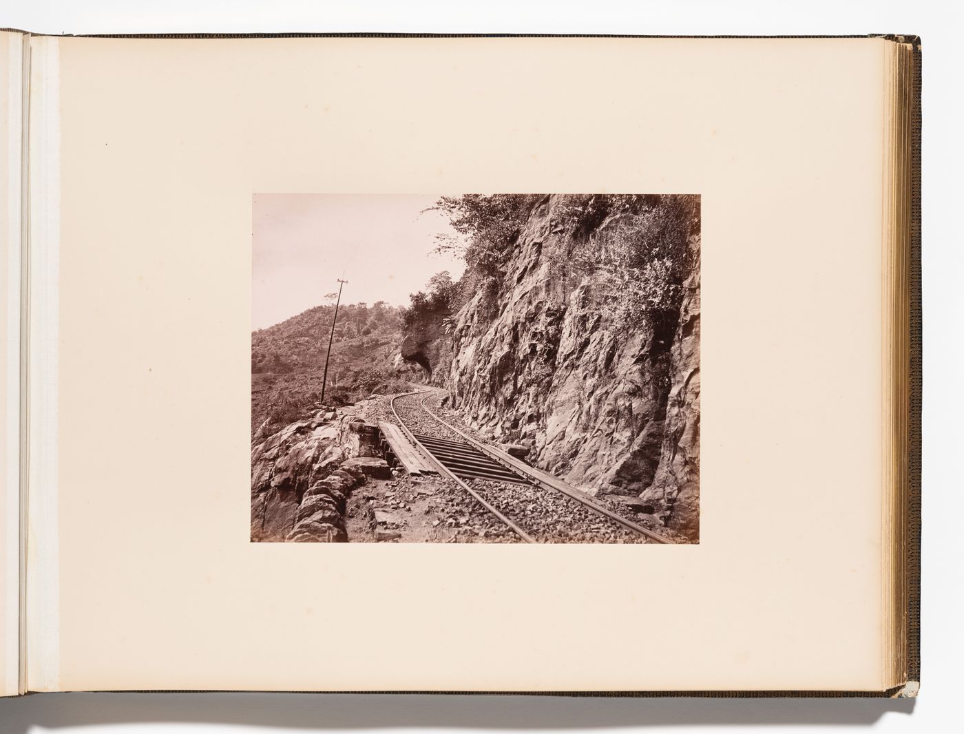 View of the Colombo-Kandy Railway, Ceylon (now Sri Lanka)