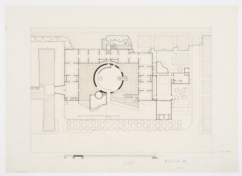Staatsgalerie, Stuttgart, Germany: plan