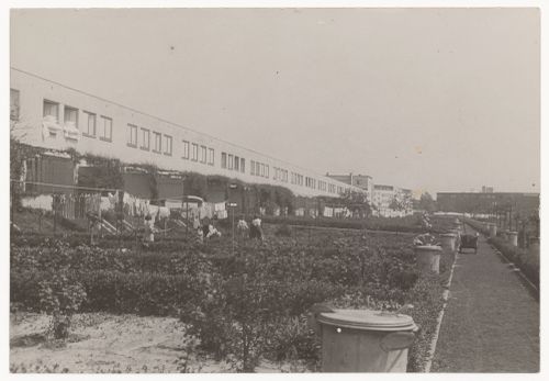 Study of a housing project for a documentary film with the working title 'Frankfurter Siedlungen' [Frankfurt Housing Complexes], Frankfurt am Main, Germany