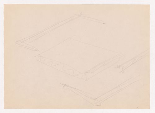 Axonometric sketch for Museum for a Small City