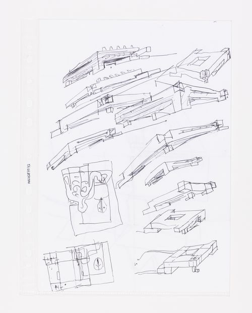 Sketches for Biblioteca da Câmara Municipal de Viana do Castelo, Viana do Castelo, Portugal