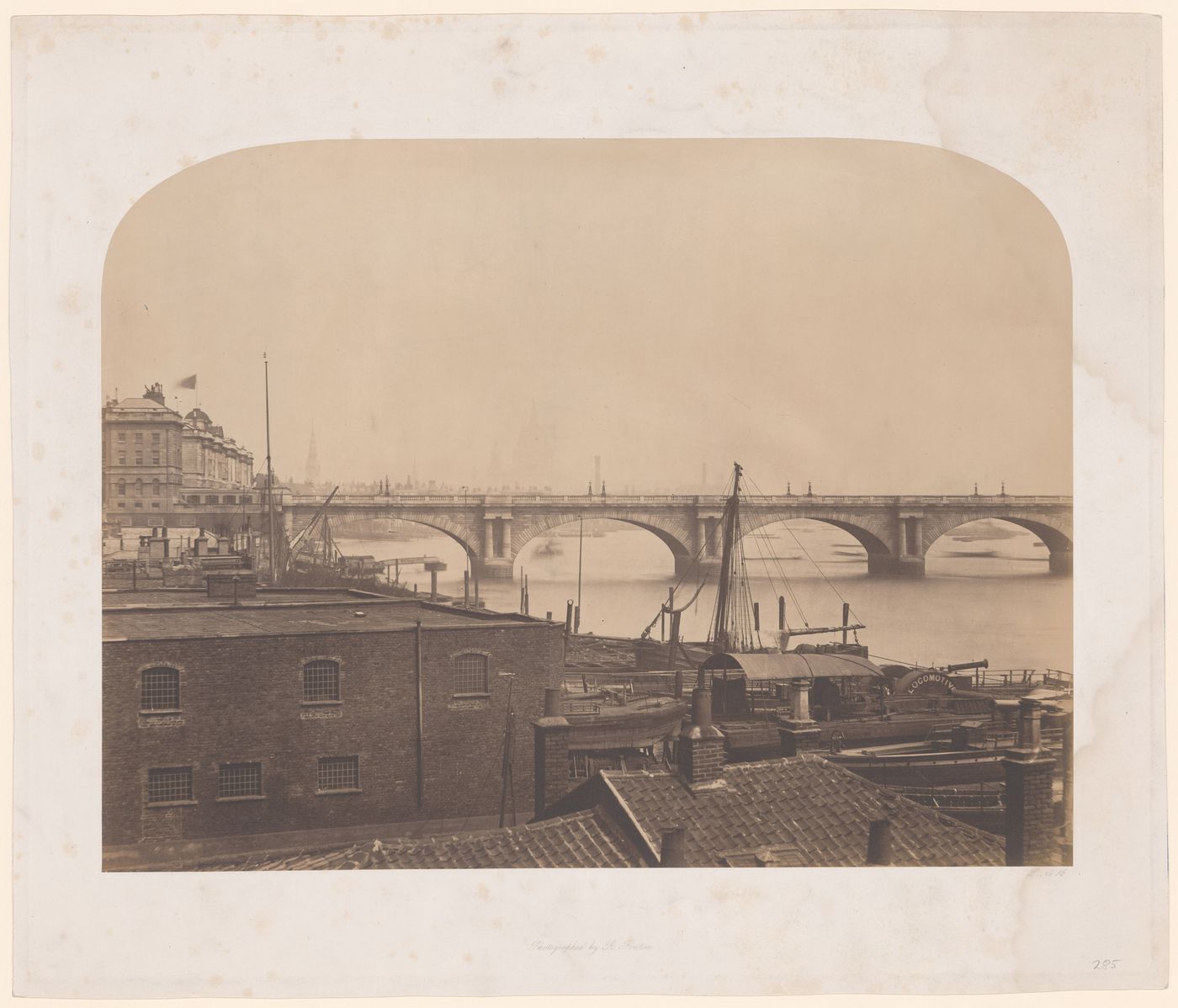 Waterloo Bridge, toward St. Paul's