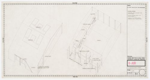 B-Air: external and internal axonometrics