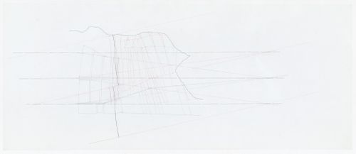 Sketch for Banyoles Olympic Hotel, Banyoles, Spain